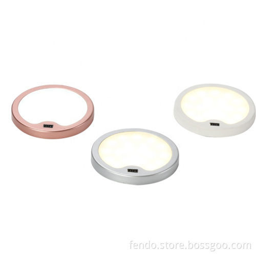 12V DC Round LED Wardrobe Motion Sensor Cabinet Light